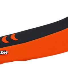 DOUBLE GRIP 3 SEAT COVER ORANGE/BLACK