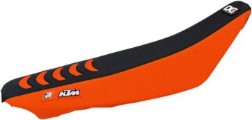 DOUBLE GRIP 3 SEAT COVER ORANGE/BLACK