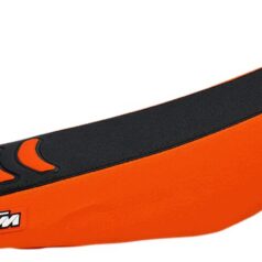 DOUBLE GRIP 3 SEAT COVER ORANGE/BLACK
