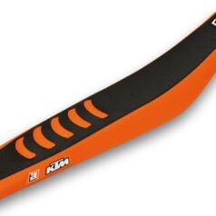 DOUBLE GRIP 3 SEAT COVER ORANGE/BLACK