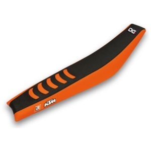 DOUBLE GRIP 3 SEAT COVER ORANGE/BLACK