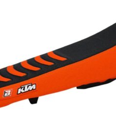 DOUBLE GRIP 3 SEAT COVER ORANGE/BLACK
