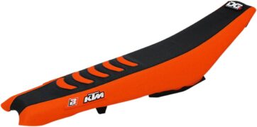 DOUBLE GRIP 3 SEAT COVER ORANGE/BLACK