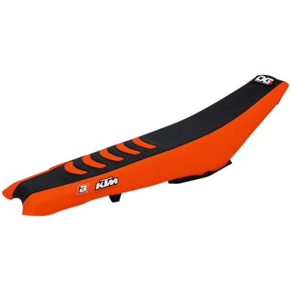 DOUBLE GRIP 3 SEAT COVER ORANGE/BLACK