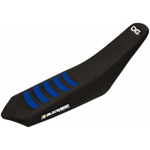 DOUBLE GRIP 3 SEAT COVER BLACK/BLUE