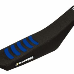 DOUBLE GRIP 3 SEAT COVER BLACK/BLUE