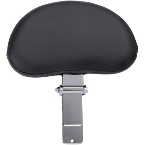BACKREST EZ GLIDE II SMALL DRIVER PLAIN VINYL BLACK