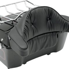 PAD KING TOUR BOX REAR PILLOW BACKREST VINYL BLACK