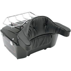 PAD KING TOUR BOX REAR PILLOW BACKREST VINYL BLACK