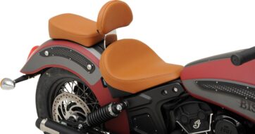 PAD BACKREST FRONT MILD SMOOTH DESIGN BROWN - Bild 2