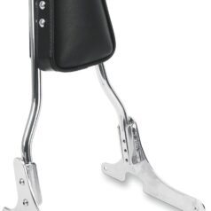 BACKREST PADS TAPERED SMOOTH FOR ROUND SISSY BARS