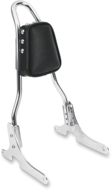 BACKREST PADS TAPERED SMOOTH FOR ROUND SISSY BARS
