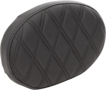 PAD BKRST OVAL DDIA BLK