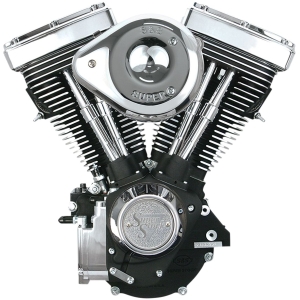 ENGINE V80 COMPLETE ASSEMBLY WRINKLE BLACK