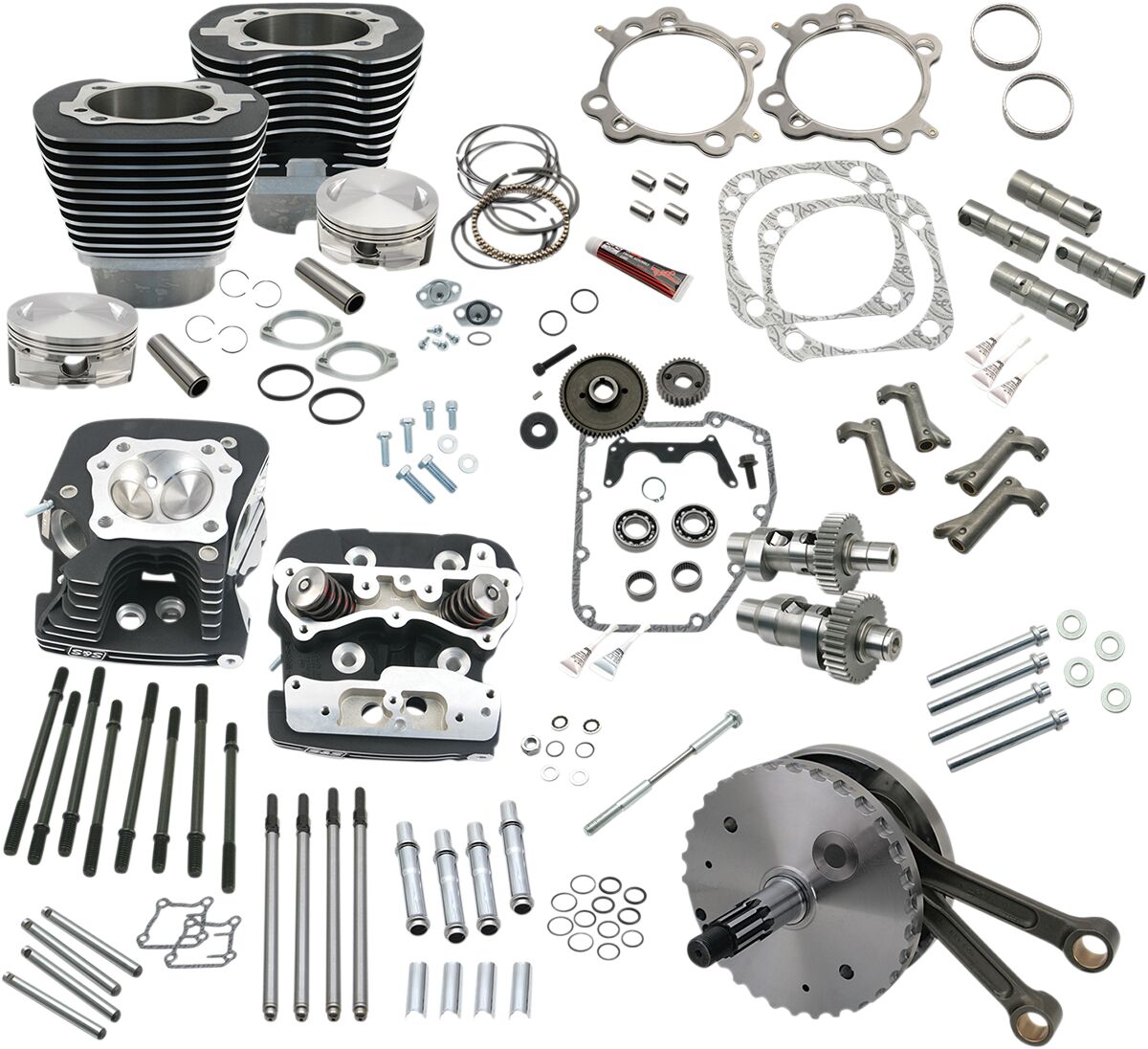 124" HOT SETUP KIT FOR USE WITH STOCK OR CYLINDER HEADS