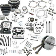 124" HOT SETUP KIT TWIN CAM 91cc BLACK/POWDER-COATED