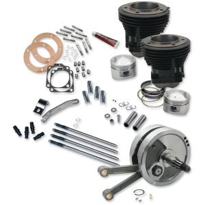 SIDEWINDER 3-5/8" BIG BORE STROKER KIT 93" GLOSS BLACK FINISH