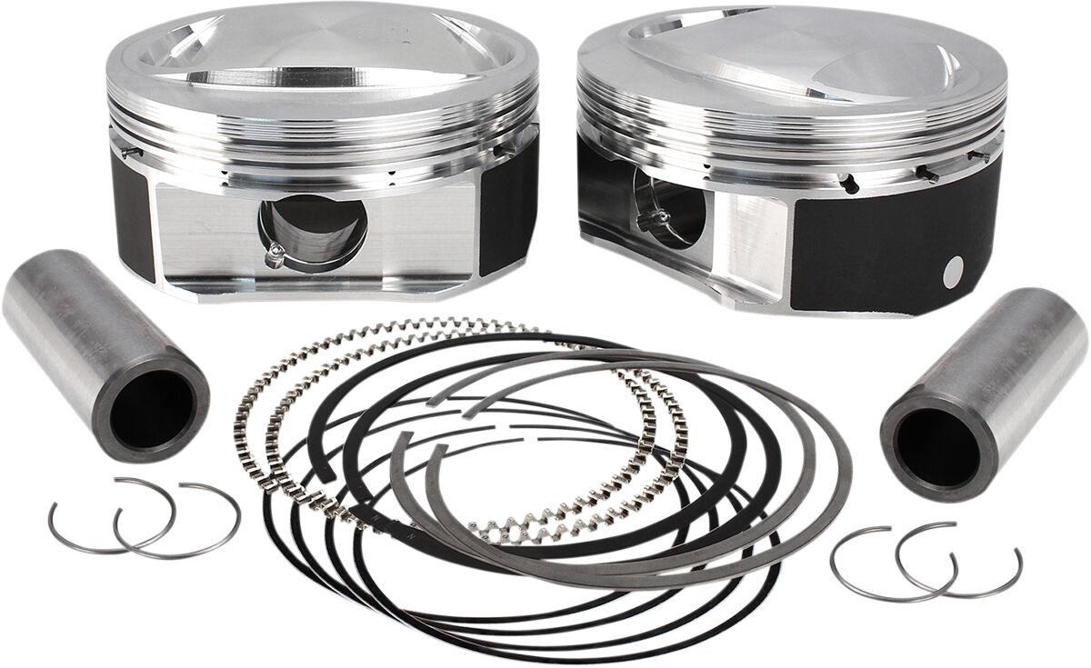 PISTONS +.010 110"10.6:1 för twincam 110