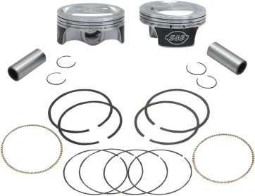 PISTONS FOR S&S® 103" HOT SET UP KIT (+.010")