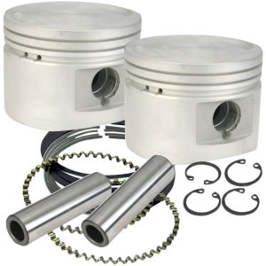 PISTON KITS 3-1/2" BORE STANDRAD FLAT TOP 80" cu