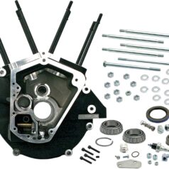 SUPER STOCK ENGINE CASE 3 1/2" BORE BLACK