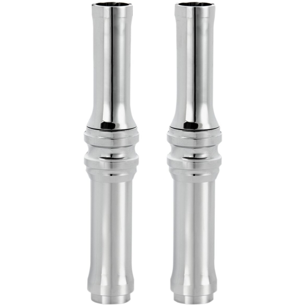 PUSHROD COVER KIT 10-GAUGE TWIN CAM CHROME - Bild 2