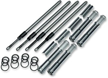 QUICKEE ADJUSTABLE PUSHRODS W/KEEPER COVERS (M8)