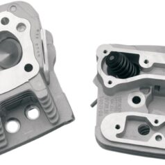 REPLACEMENT CYLINDER HEADS LOW-COMPRESSION 82CC SILVER