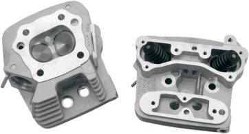 REPLACEMENT CYLINDER HEADS LOW-COMPRESSION 82CC SILVER