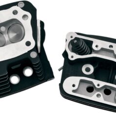 REPLACEMENT CYLINDER HEADS LOW-COMPRESSION 82CC BLACK