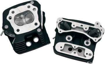 REPLACEMENT CYLINDER HEADS LOW-COMPRESSION 82CC BLACK