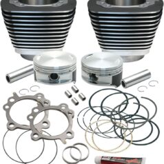 REPLACEMENT CYLINDER/PISTON KIT TWIN-CAM 106"-STROKER BLACK