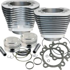 REPLACEMENT CYLINDER/PISTON KIT TWIN-CAM 95" SILVER