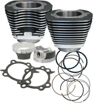 CYLINDER/PISTON KIT TWIN-CAM 106" BLACK