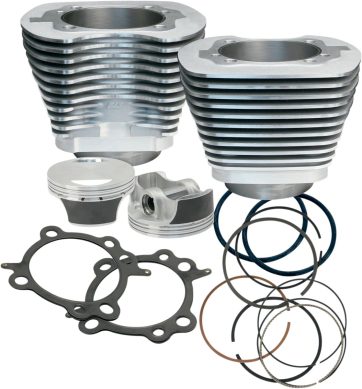 CYLINDER/PISTON KIT TWIN-CAM 106" SILVER