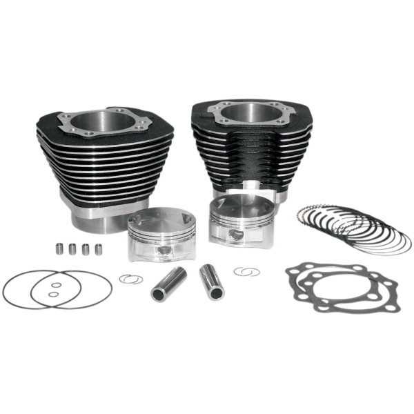 CYLINDER/PISTON KIT TWIN-CAM 97" BLACK - Bild 2