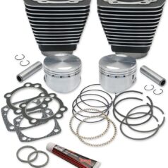 CYLINDERS WITH PISTONS KIT 96" 3-5/8" BORE WRINKLE BLACK