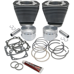 CYLINDERS WITH PISTONS KIT 96" 3-5/8" BORE WRINKLE BLACK