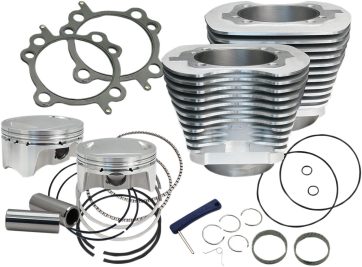 CYLINDER KIT 4" BORE BOLT-IN SIDERWINDER SILVER