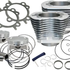 CYLINDER KIT 4" BORE BOLT-IN SIDERWINDER SILVER