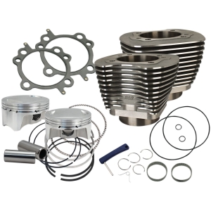CYLINDER KIT 4" BORE BOLT-IN SIDERWINDER WRINKLE BLACK