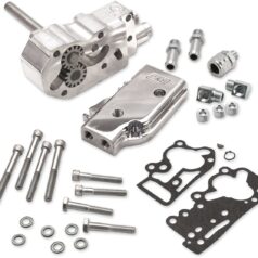 OIL PUMP UNIVERSAL BILLET POLISHED