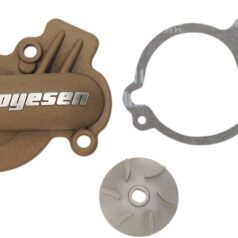 WATER PUMP COVER & IMPELLER KIT SUPERCOOLER ALUMINUM NATURAL