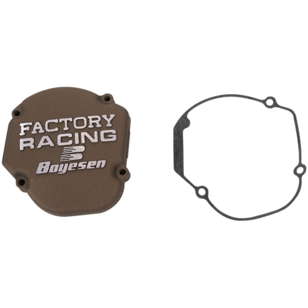 IGNITION COVER FACTORY RACING  ALUMINUM REPLACEMENT MAGNESIUM