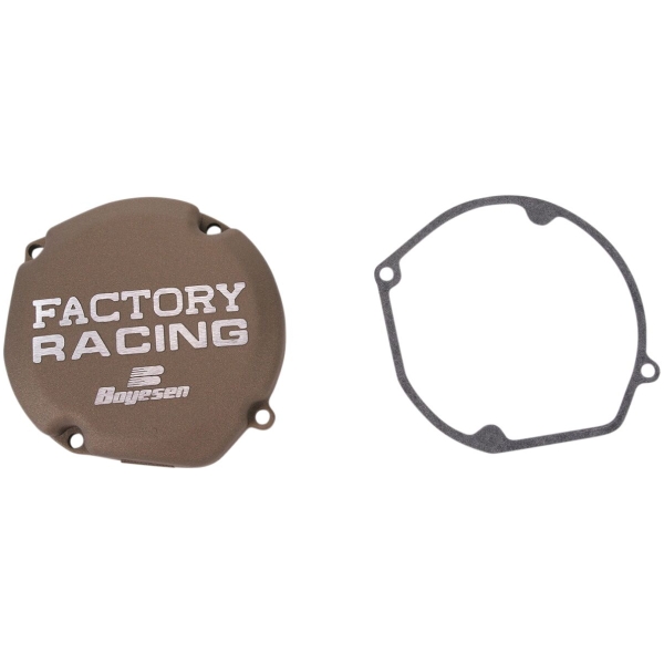 IGNITION COVER FACTORY RACING  ALUMINUM REPLACEMENT MAGNESIUM