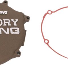CLUTCH COVER FACTORY RACING  ALUMINUM REPLACEMENT BLACK