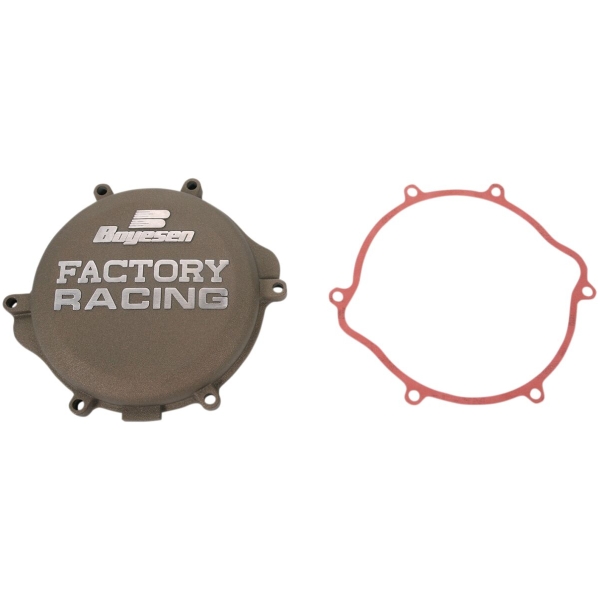 CLUTCH COVER FACTORY RACING  ALUMINUM REPLACEMENT MAGNESIUM