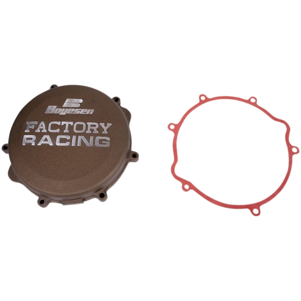 CLUTCH COVER FACTORY RACING  ALUMINUM REPLACEMENT MAGNESIUM