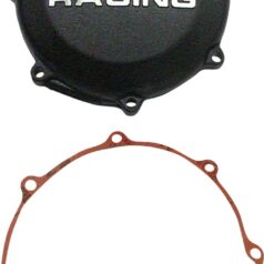 CLUTCH COVER FACTORY RACING  ALUMINUM REPLACEMENT BLACK