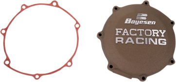 CLUTCH COVER FACTORY RACING  ALUMINUM REPLACEMENT MAGNESIUM